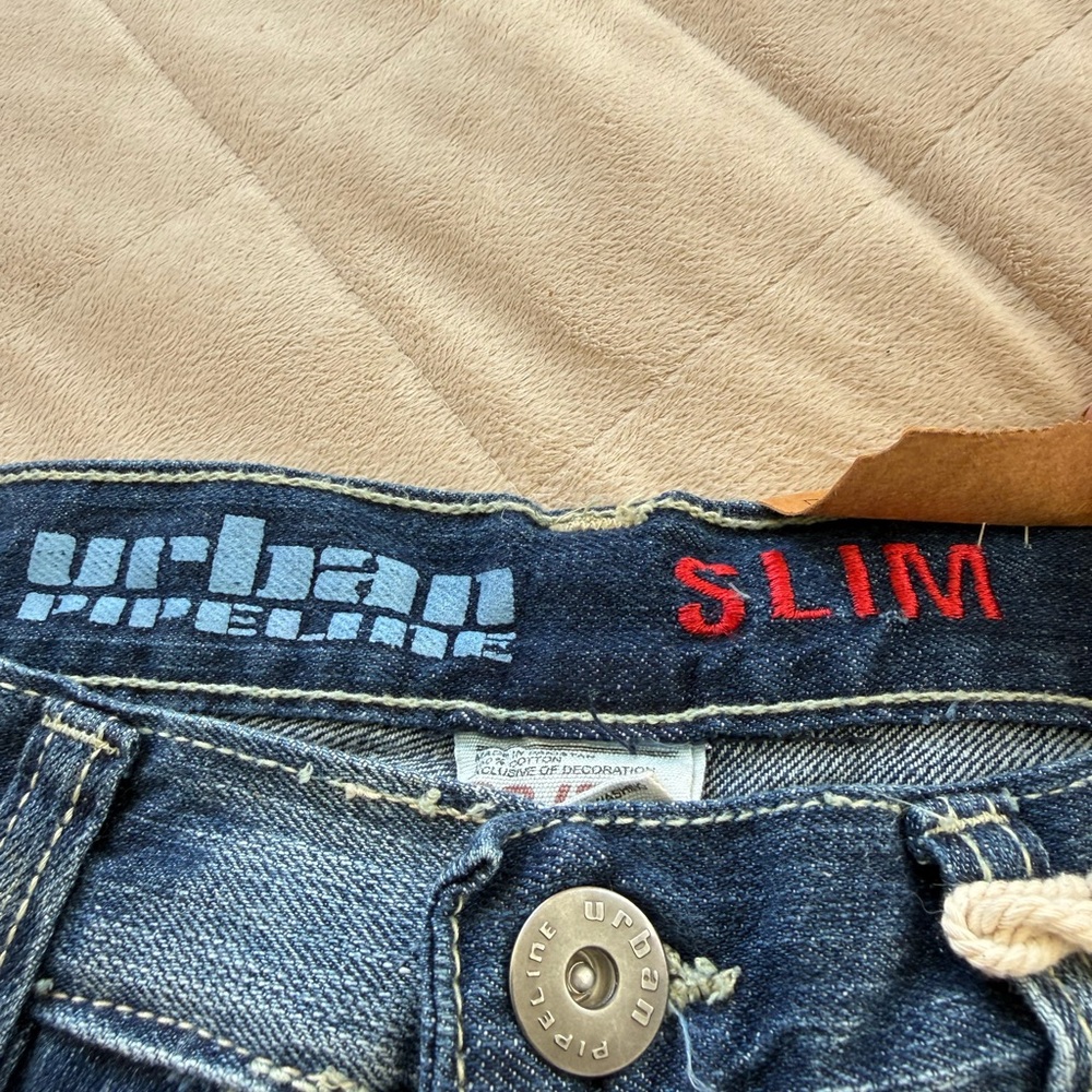 Urban Pipeline Light Blue Men's Jeans - Picture 8 of 8